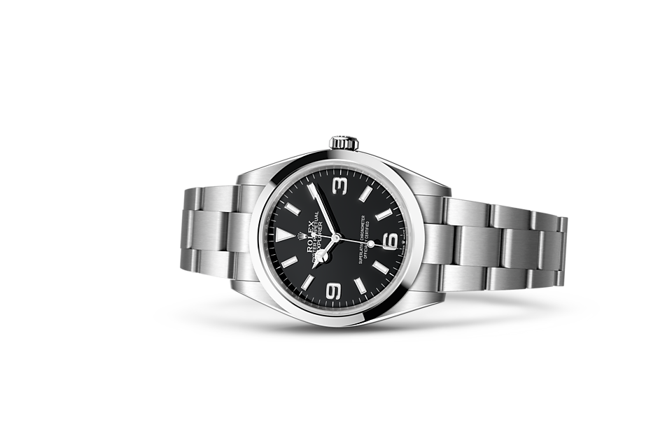 Rolex Explorer 36 laying down