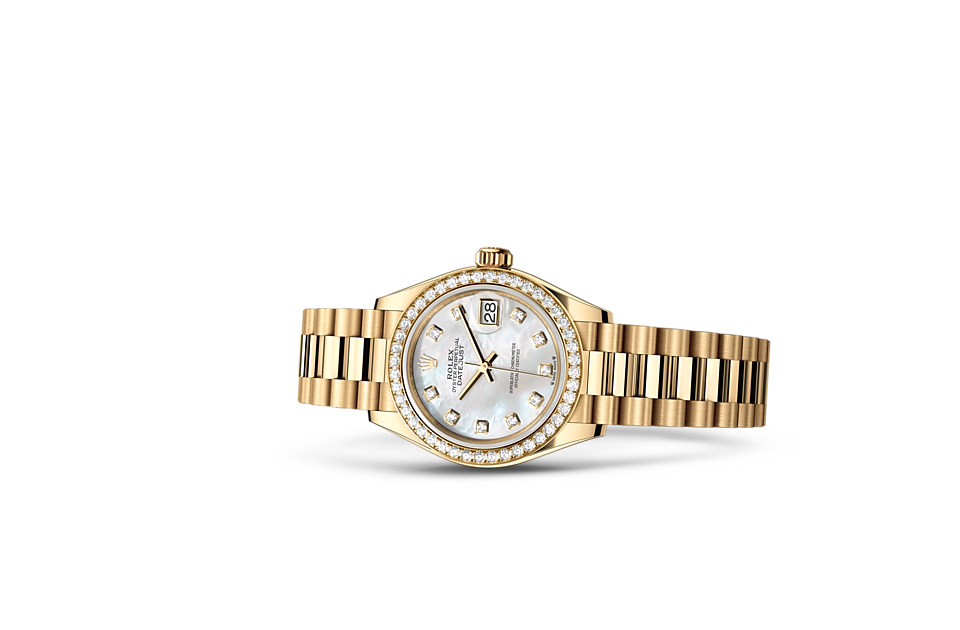 Rolex Lady-Datejust laying down