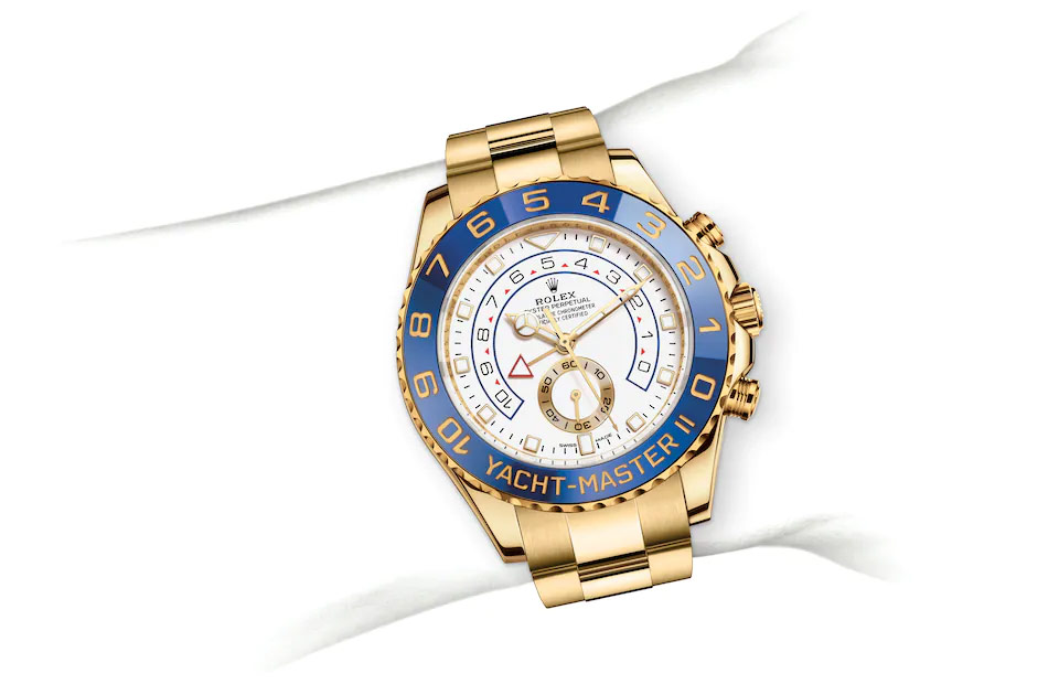 Rolex Yacht-Master II worn on a wrist