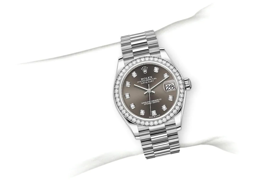 Rolex Datejust 31 worn on a wrist
