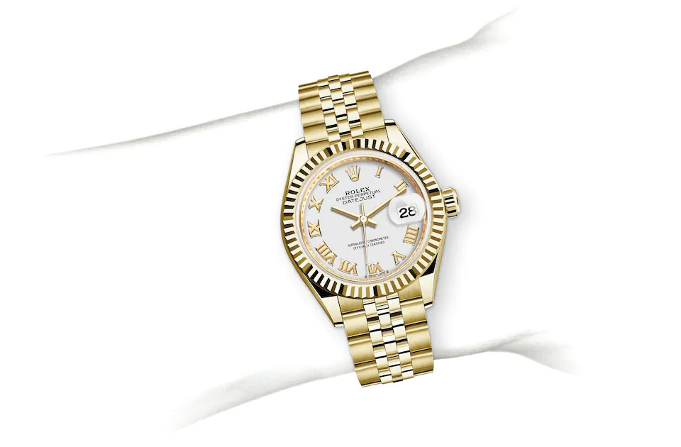Rolex Lady-Datejust worn on a wrist