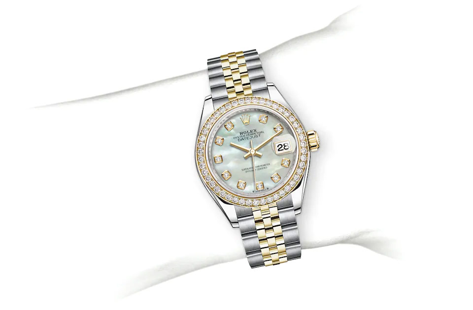 Rolex Lady-Datejust worn on a wrist