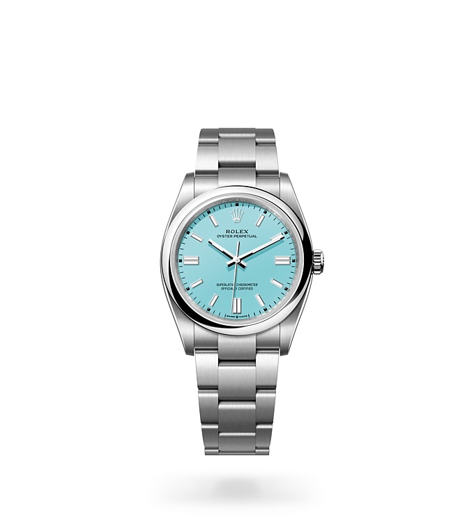 Oyster Perpetual 36 rolex watch isolated image