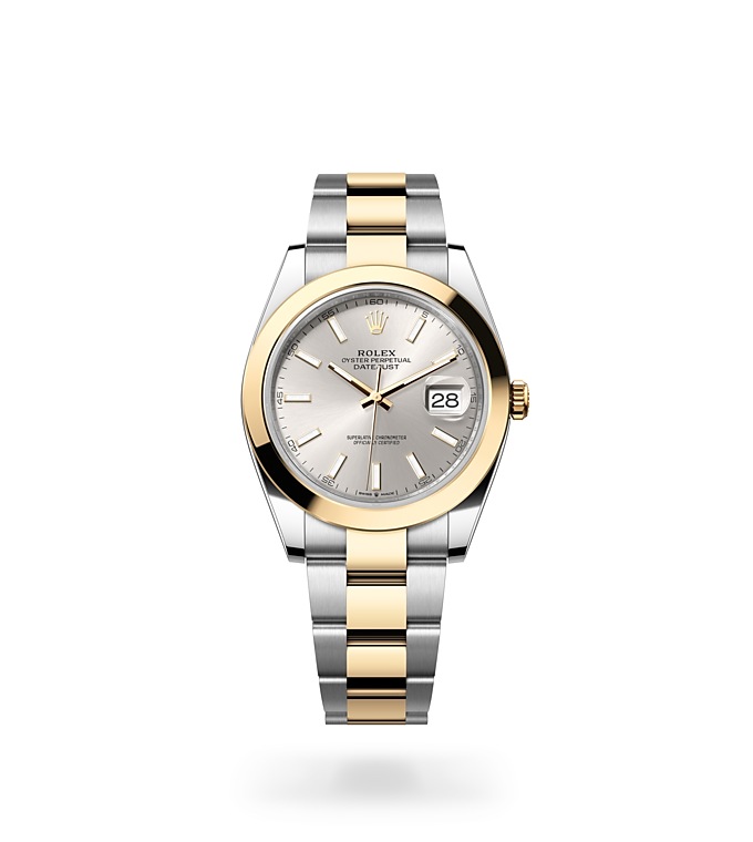 Datejust 41 rolex watch isolated image