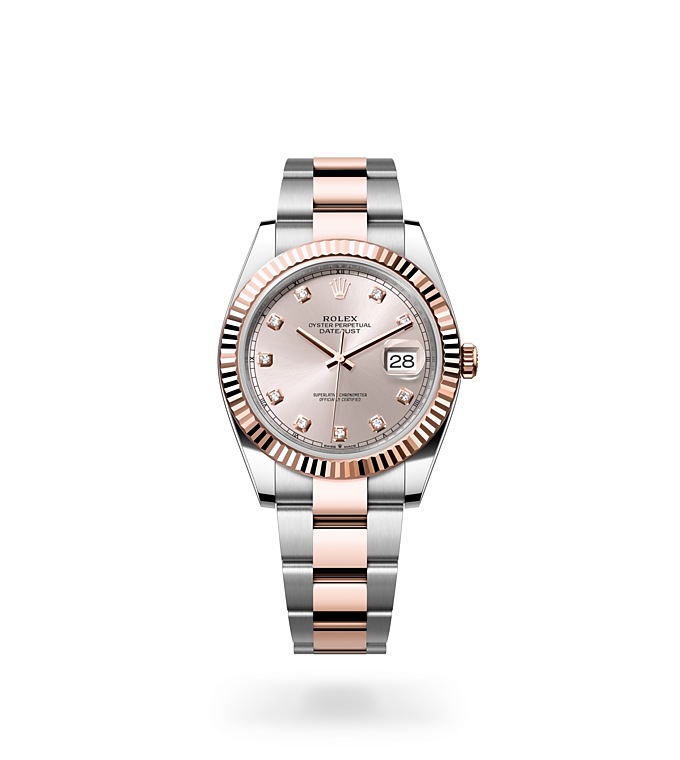 Datejust 41 rolex watch isolated image