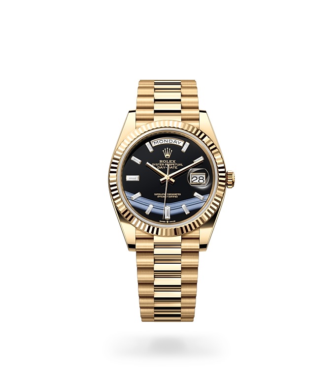 Day-Date 40 rolex watch isolated image