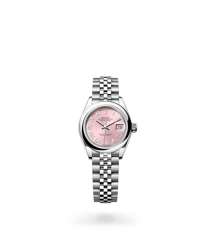 Rolex Lady-Datejust Watch Isolated Image