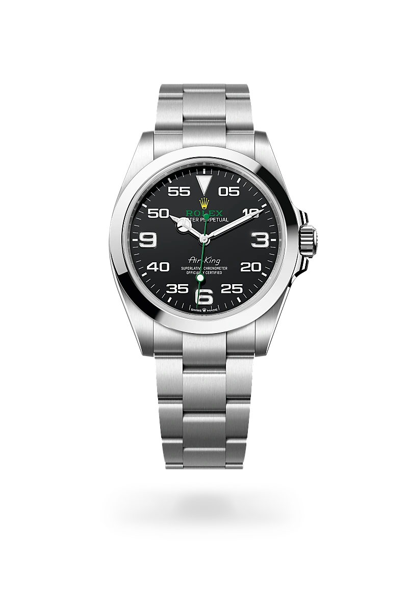 Rolex Air-King Watch Isolated Image