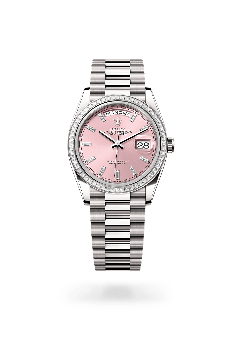 Rolex Day-Date 36 Watch Isolated Image