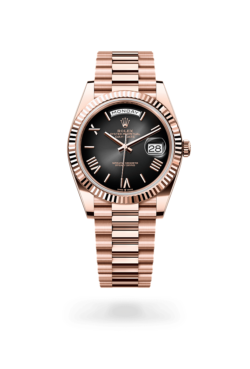 Rolex Day-Date 40 Watch Isolated Image