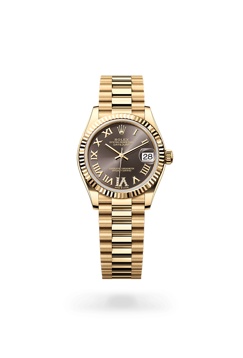 Rolex Datejust 31 Watch Isolated Image