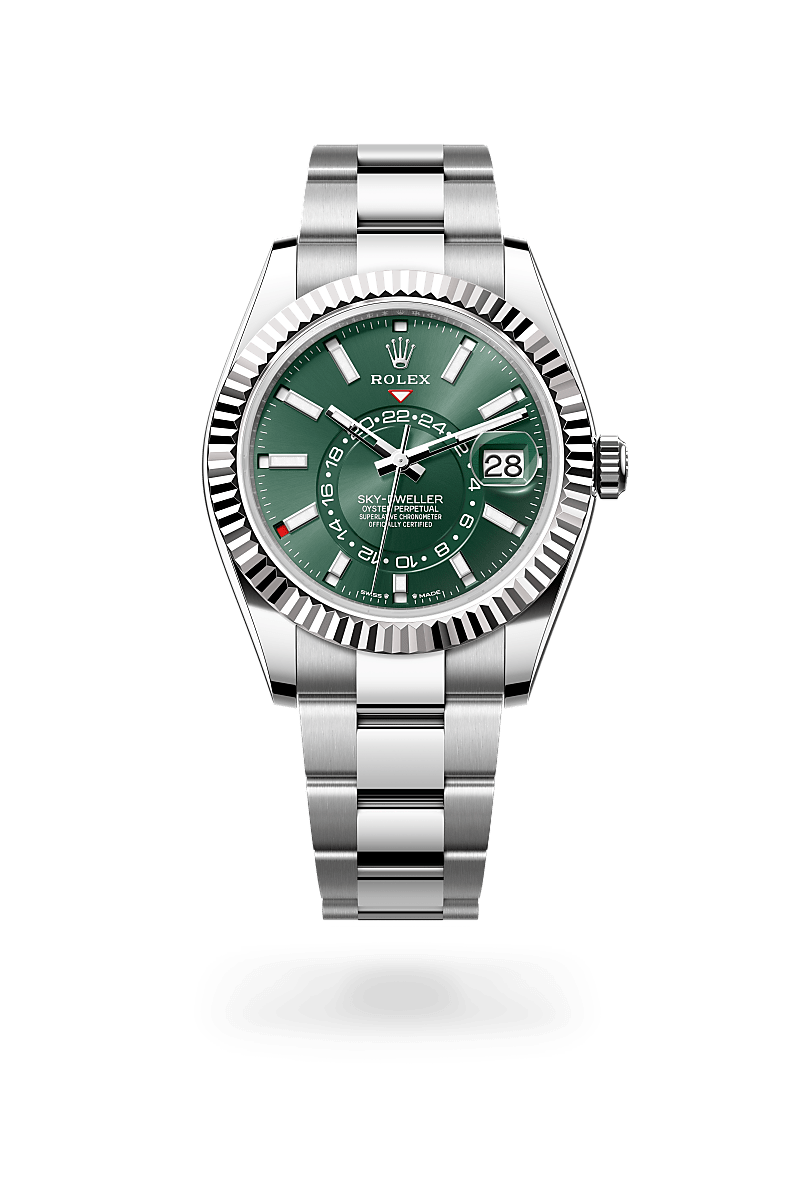 Rolex Sky-Dweller Watch Isolated Image