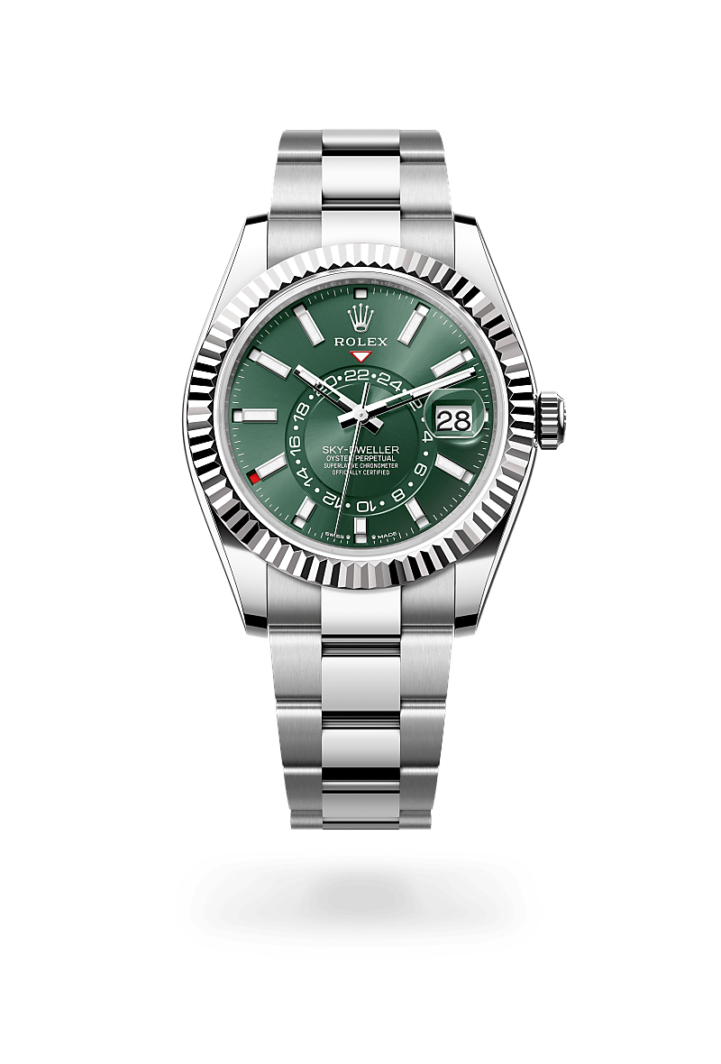 Rolex Sky-Dweller Watch Isolated Image