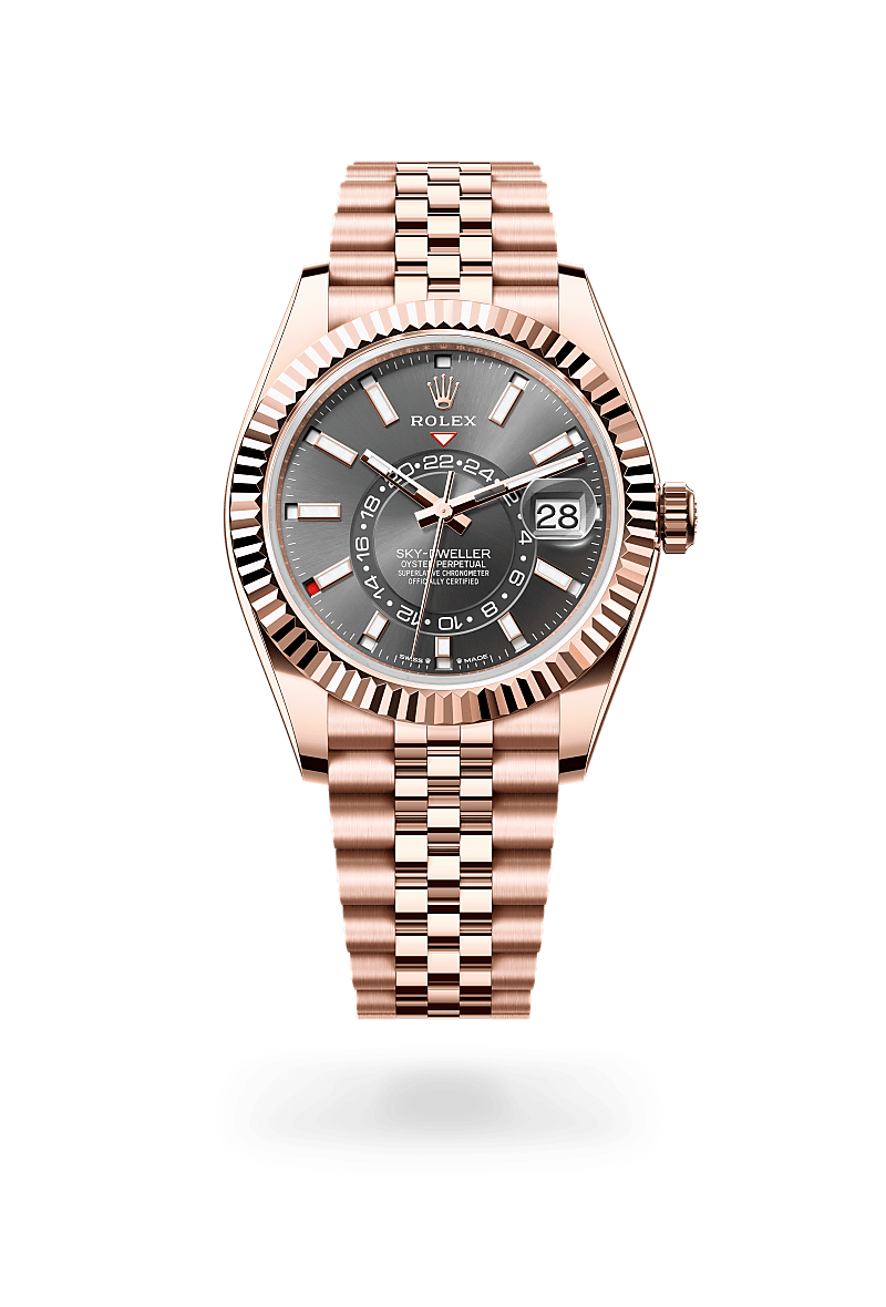 Rolex Sky-Dweller Watch Isolated Image