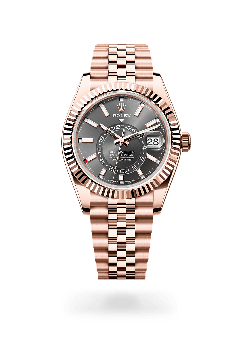 Rolex Sky-Dweller Watch Isolated Image