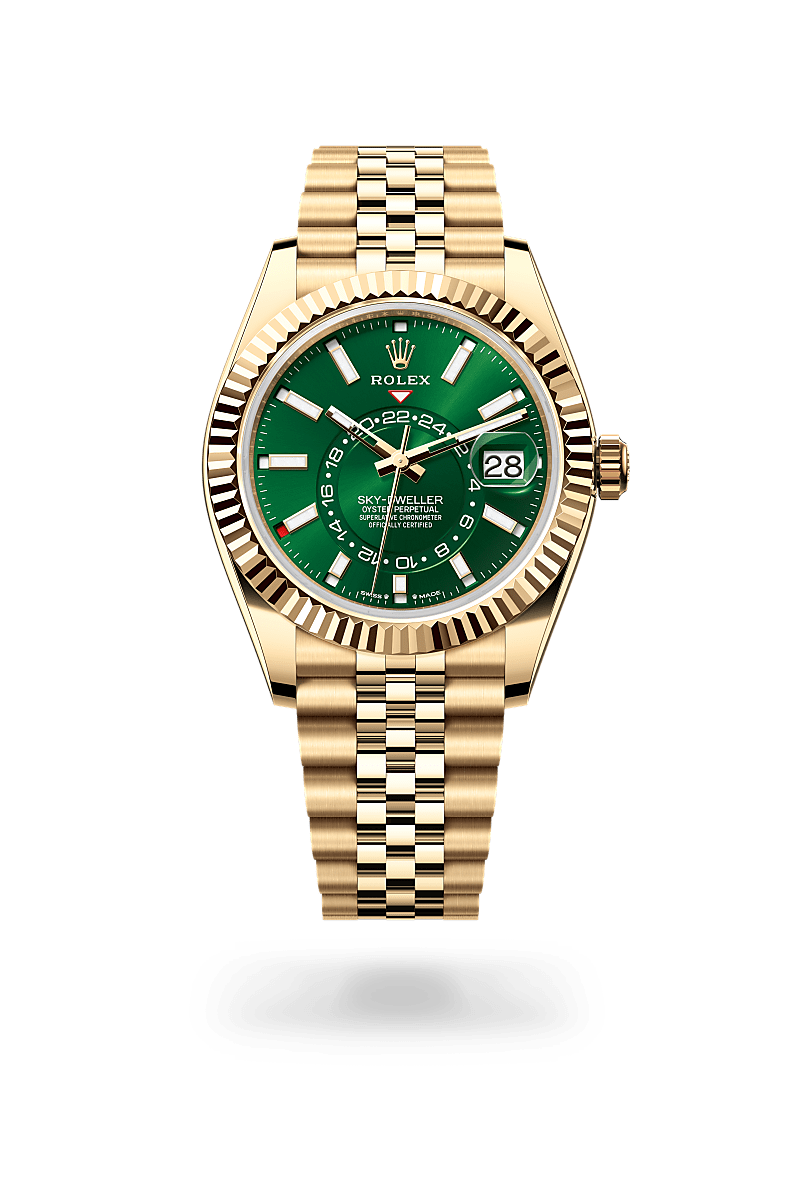 Rolex Sky-Dweller Watch Isolated Image