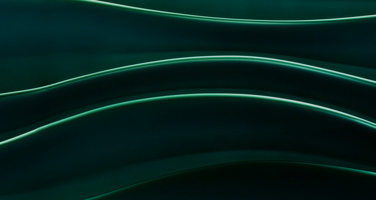 Abstract Green Banner Image