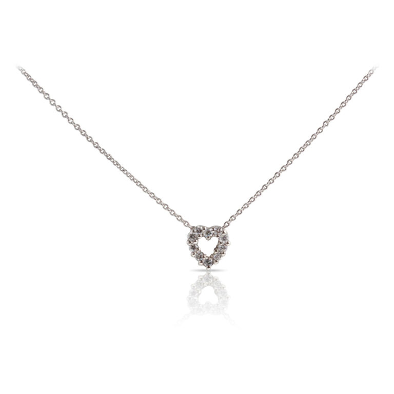 Diamond Heart Pendant - R.F. Moeller Jeweler