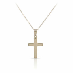 Yellow Gold Cross Necklace