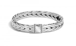 Men's Sterling Silver Modern Chain Bracelet
