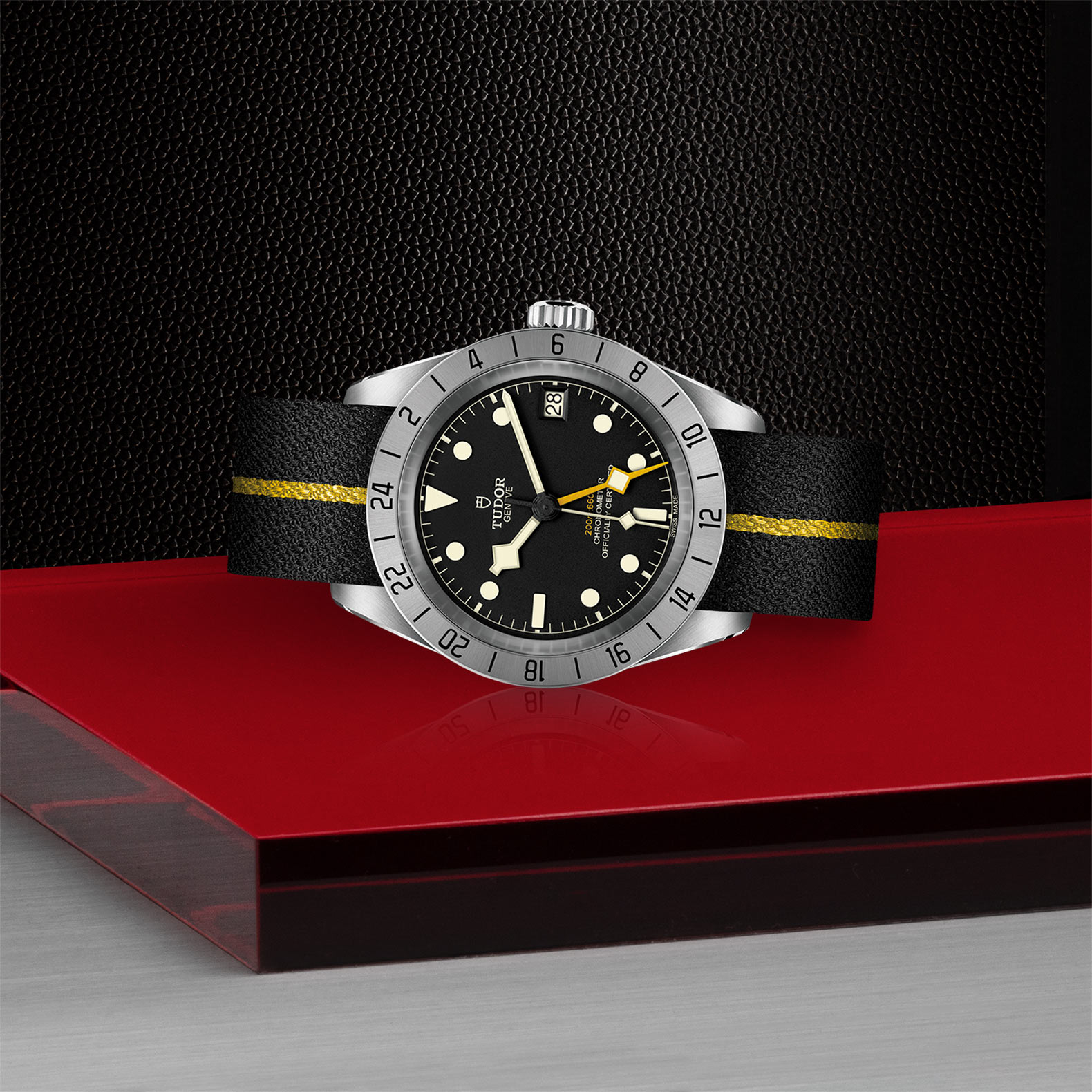 Tudor black bay discount copy