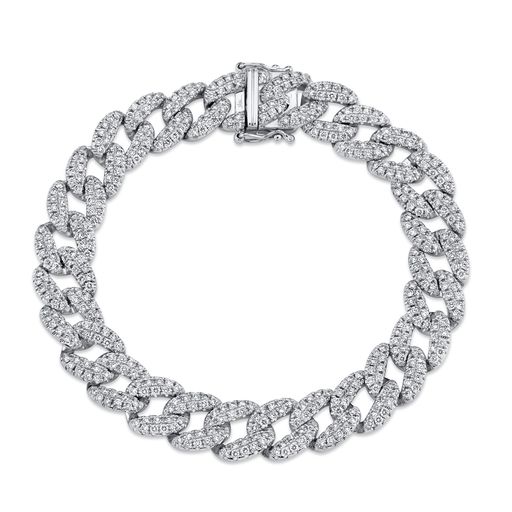 1816214.36 Carat Diamond Pave Link Bracelet