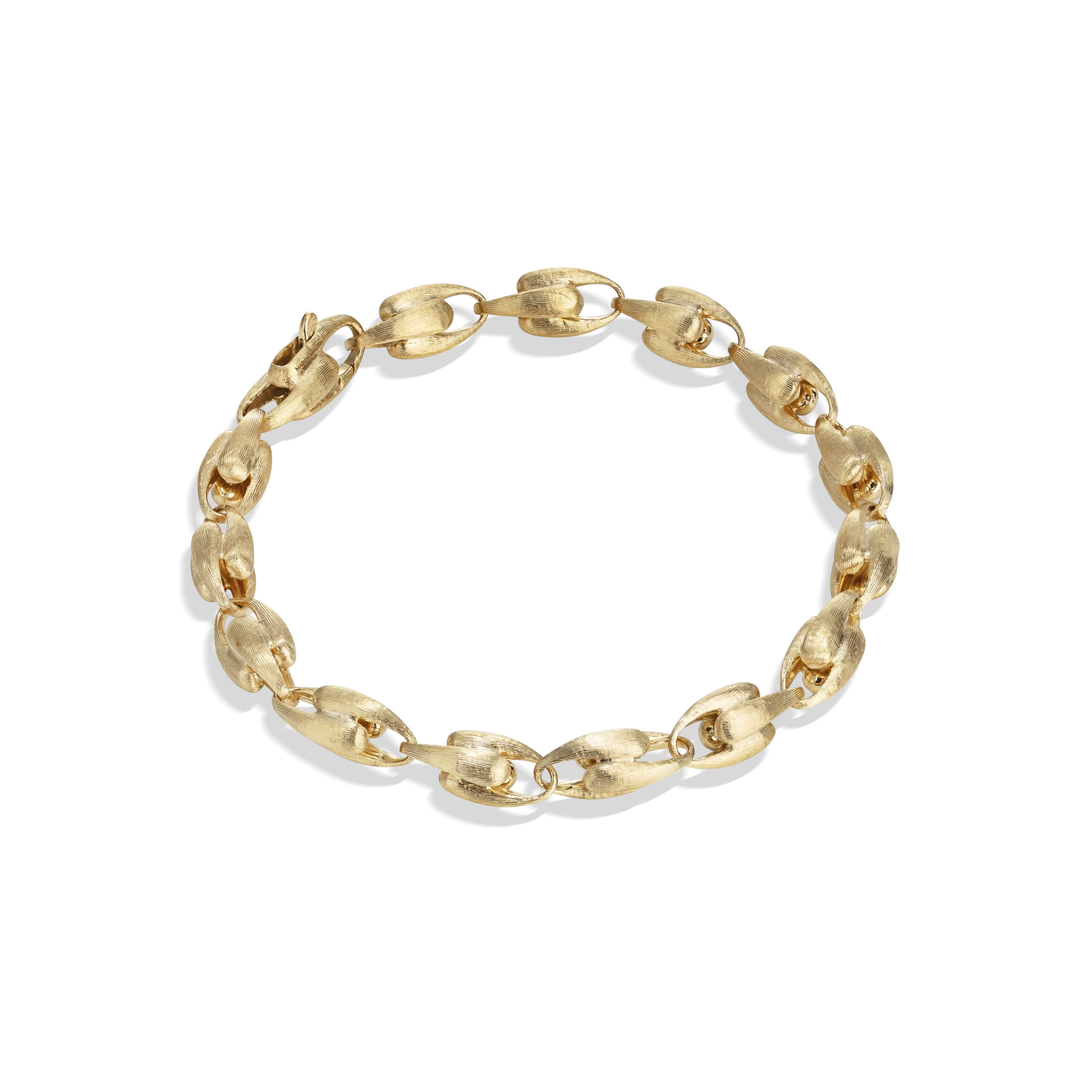 BB2361 Y 02Marco Bicego Lucia Collection 18k Yellow Gold Small Link Bracelet