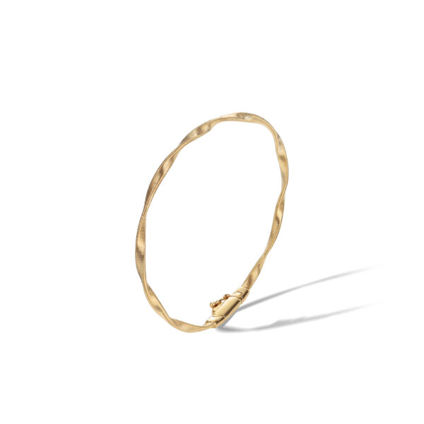BG337 Y 01Marco Bicego Marrakech Collection 18k Yellow Gold Stackable Bangle