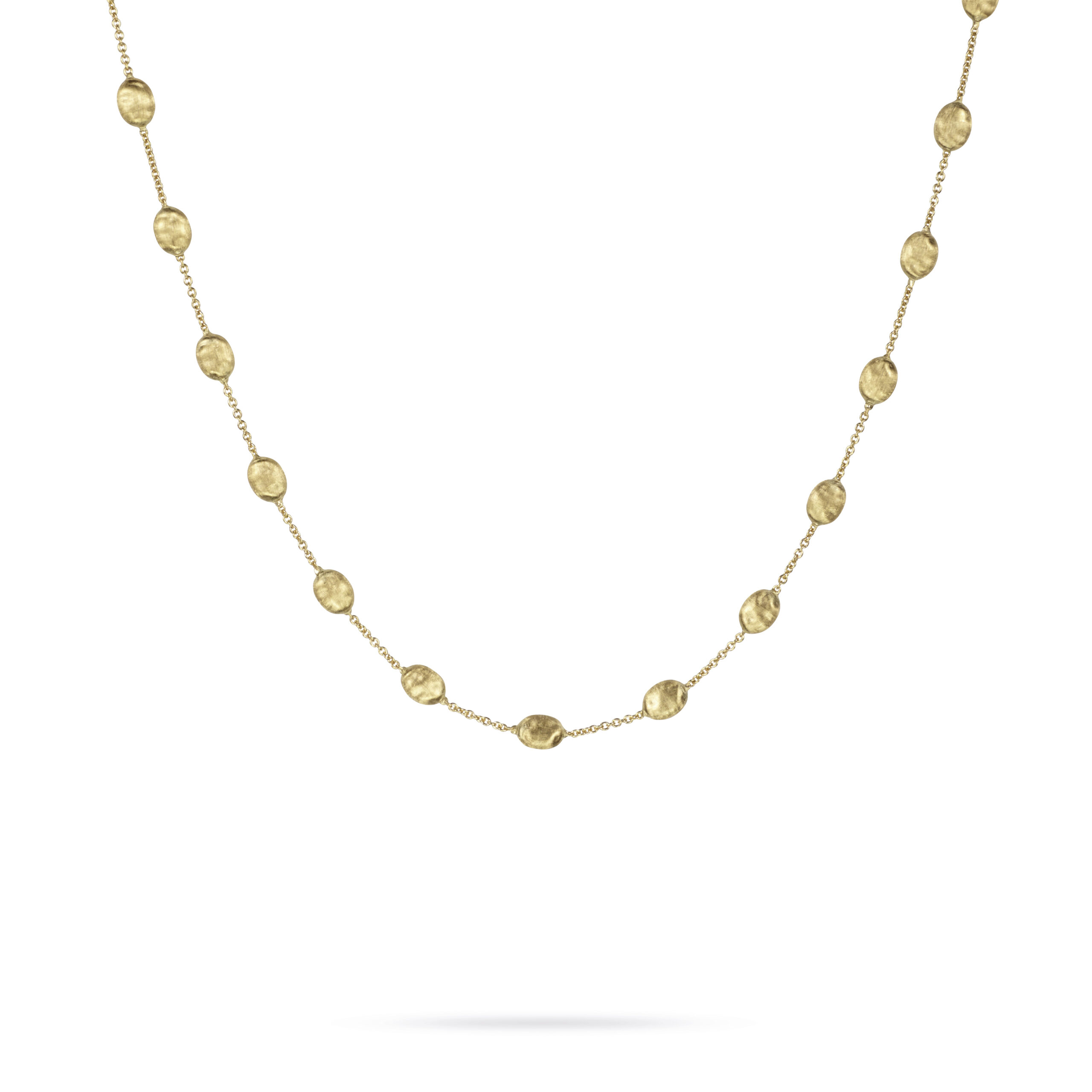 CB1386 Y 02Marco Bicego Siviglia Collection 18k Yellow Gold Medium Bead Necklace