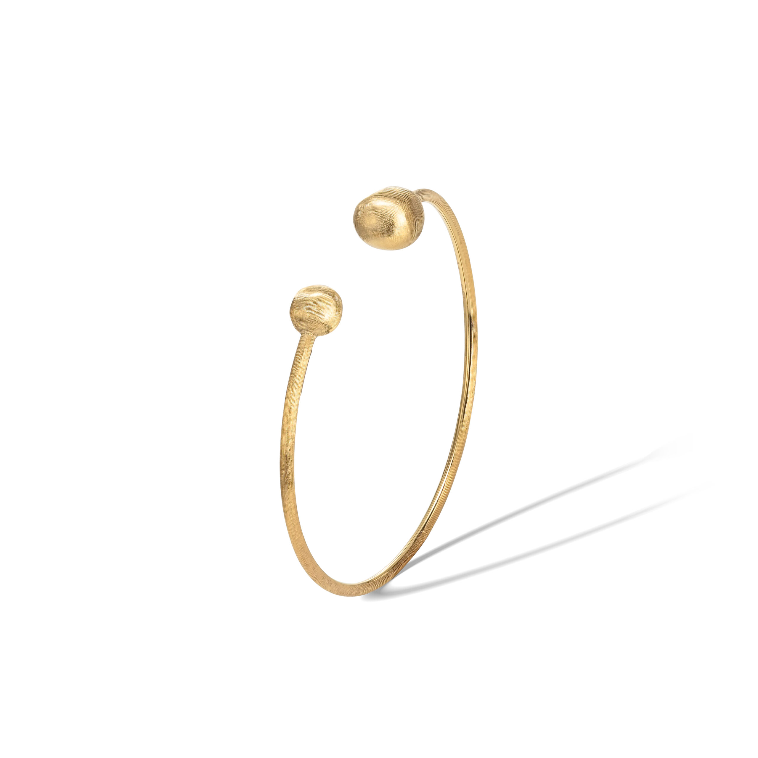 SB42 Y 02Marco Bicego Africa Collection 18k Yellow Gold Kissing Cuff