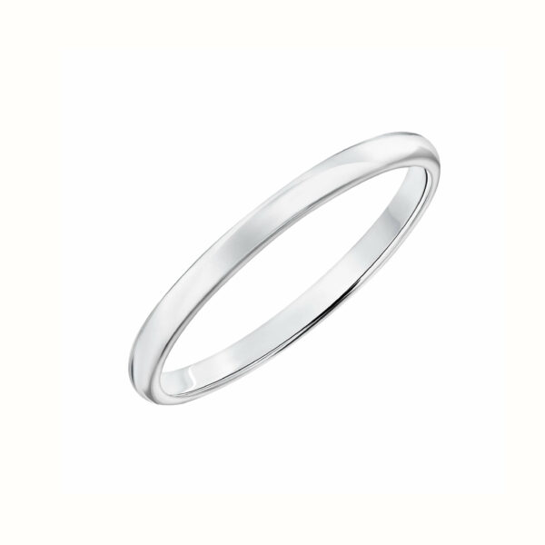 1030772mm Low Dome Wedding Band