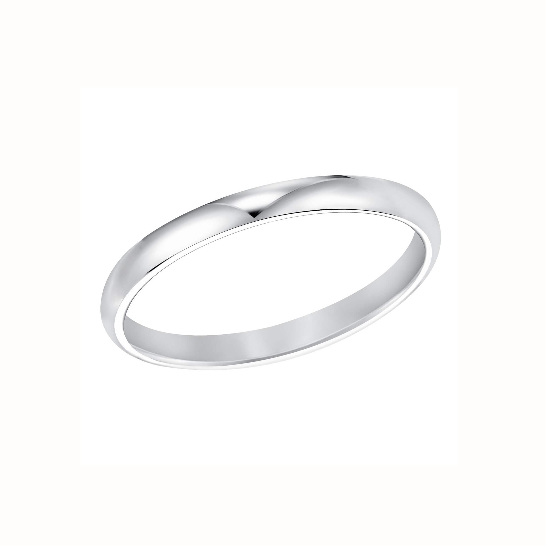 1030842mm Low Dome Wedding Band