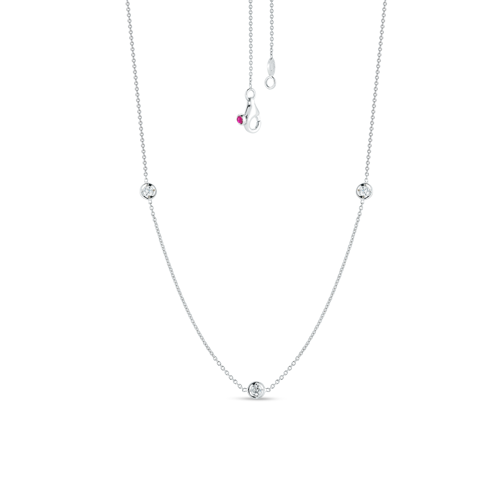 124558Diamonds by the Inch Flower Station Necklace