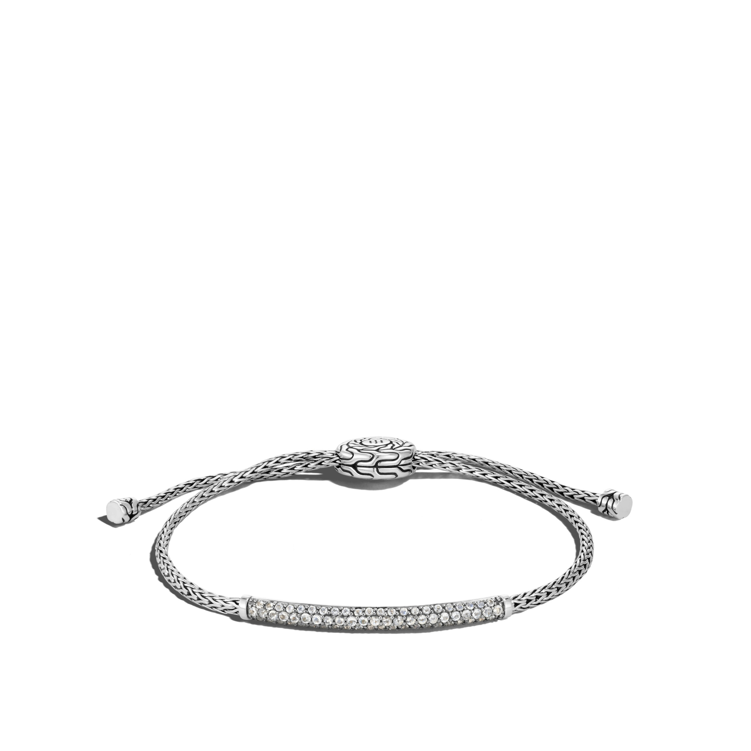 This bracelet by John Hardy is crafted from sterling silver and features moon stone.
