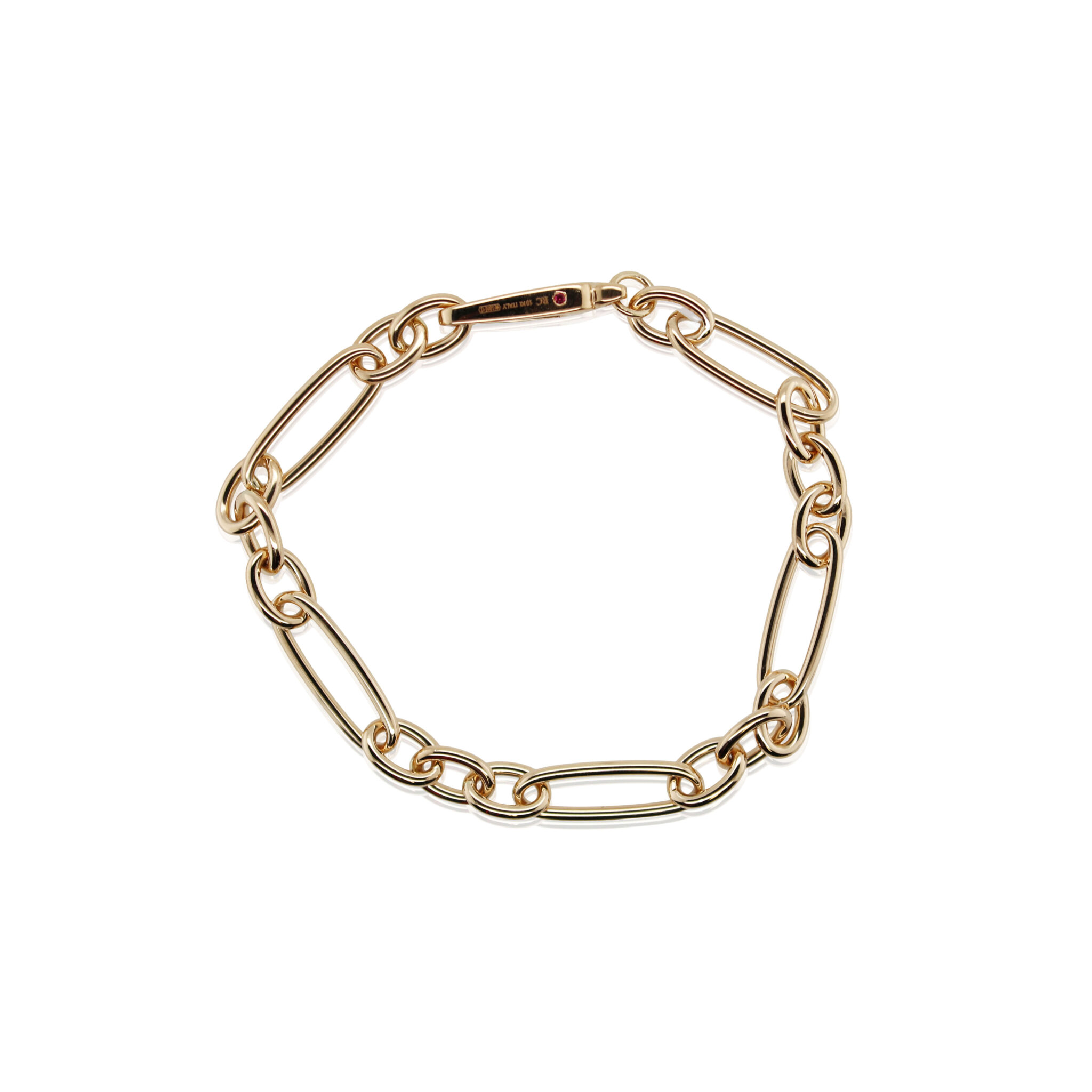 Alternating Oval Link Bracelet - R.F. Moeller Jeweler