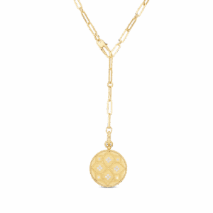 Roberto Coin Venetian Princess Diamond Medallion